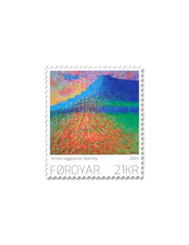 n° 1059/1060 - Timbre ILE FEROE Poste