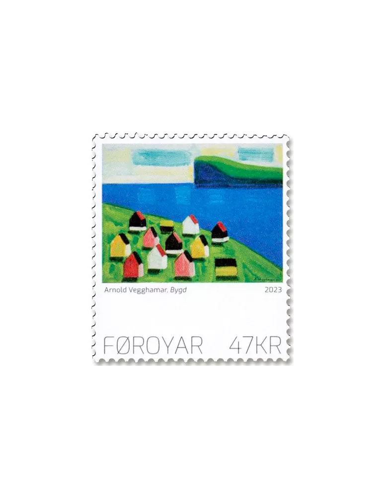 n° 1059/1060 - Timbre ILE FEROE Poste