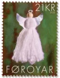 n° 1069/1070 - Timbre ILE FEROE Poste