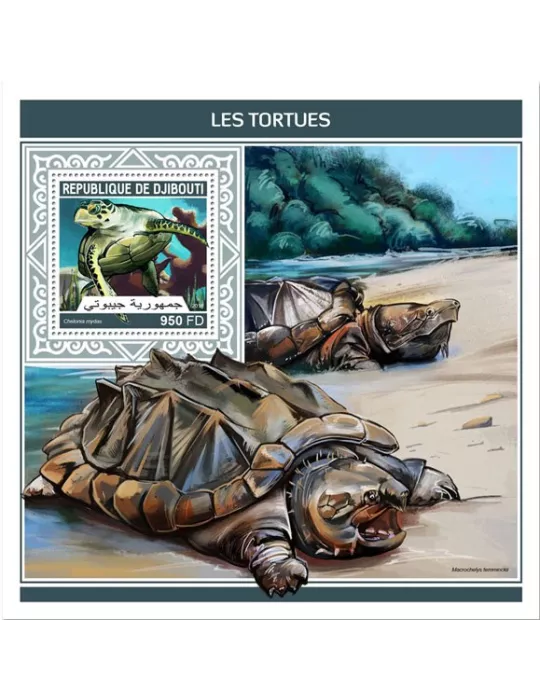 n° 294 - Timbre DJIBOUTI Blocs et feuillets