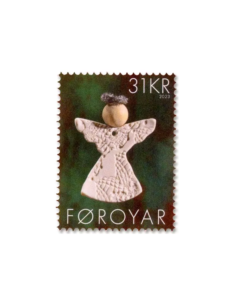 n° 1069/1070 - Timbre ILE FEROE Poste