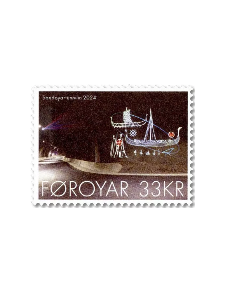 n° 1077/1078 - Timbre ILE FEROE Poste