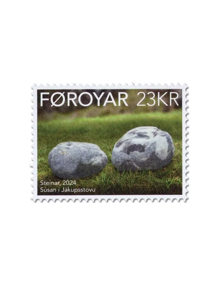 n° 1087/1088 - Timbre ILE FEROE Poste