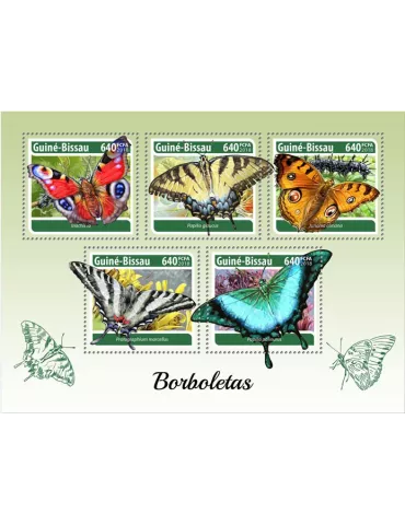 n° 7487/7491 - Timbre GUINÉE-BISSAU Poste