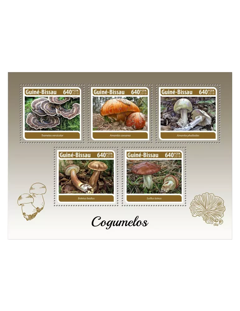n° 7512/7516 - Timbre GUINÉE-BISSAU Poste