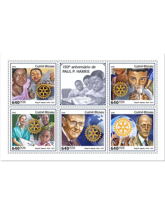 n° 7557/7561 - Timbre GUINÉE-BISSAU Poste