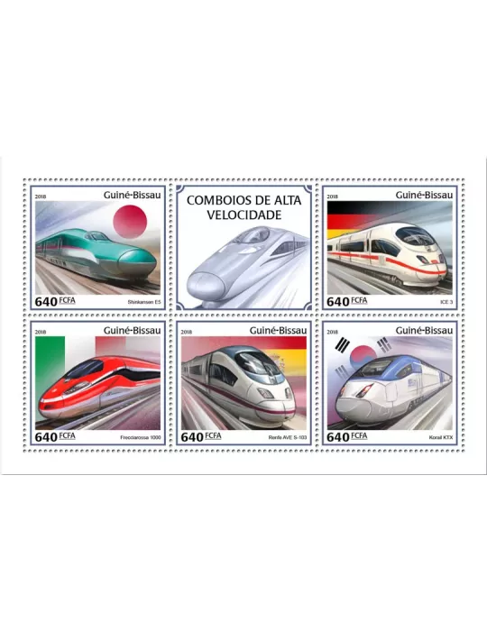 n° 7572/7576 - Timbre GUINÉE-BISSAU Poste