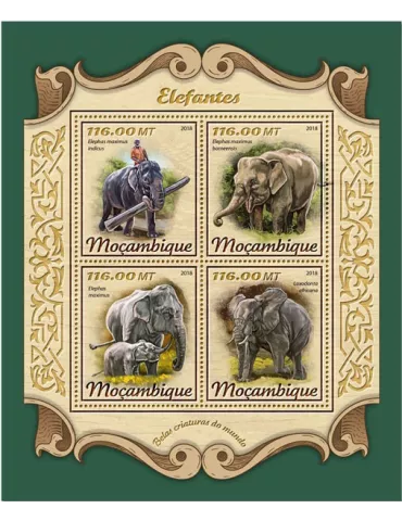 n° 7574/7577 - Timbre MOZAMBIQUE Poste