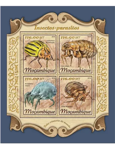 n° 7578/7581 - Timbre MOZAMBIQUE Poste