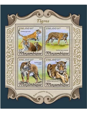 n° 7626/7629 - Timbre MOZAMBIQUE Poste