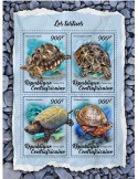 n° 5409/5412 - Timbre CENTRAFRIQUE Poste