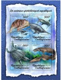 n° 5425/5428 - Timbre CENTRAFRIQUE Poste