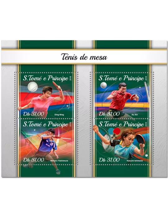 n° 5993/5996 - Timbre SAINT-THOMAS ET PRINCE Poste