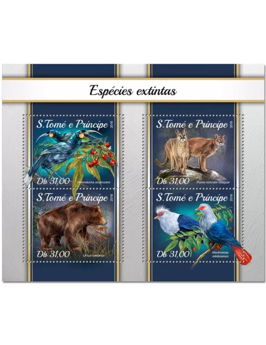 n° 6045/6048 - Timbre SAINT-THOMAS ET PRINCE Poste