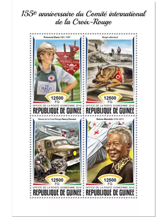 n° 9400/9403 - Timbre GUINÉE Poste