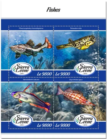 n° 7641/7644 - Timbre SIERRA LEONE Poste