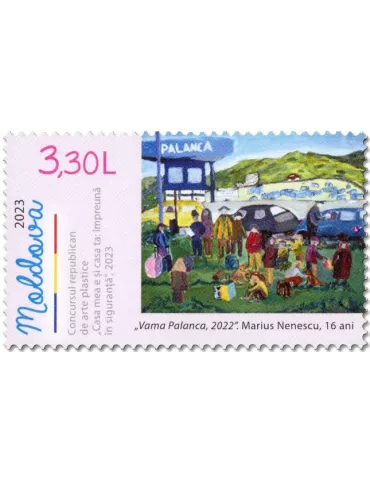 n° 1119/1120 - Timbre MOLDAVIE Poste 2