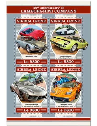 n° 7745/7748 - Timbre SIERRA LEONE Poste