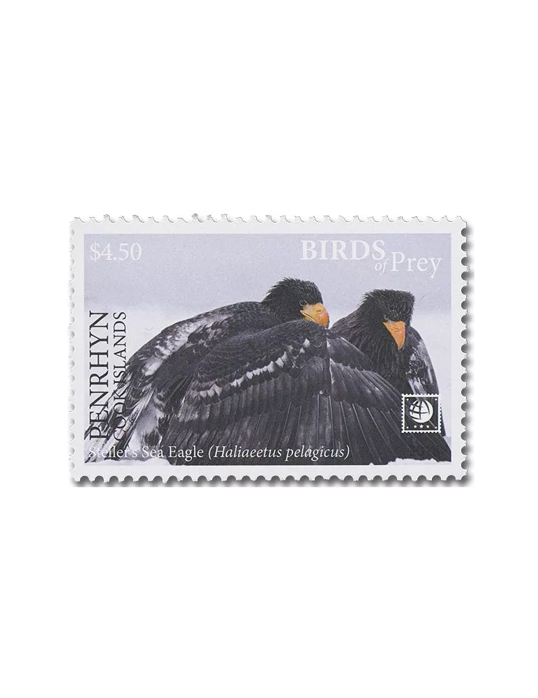 n° 608/619 - Timbre PENRHYN Poste
