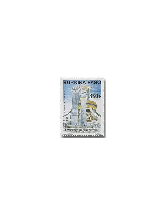 n° 1432 - Timbre BURKINA Poste