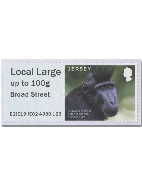 n° 119/124 - Timbre JERSEY Timbres de distributeurs