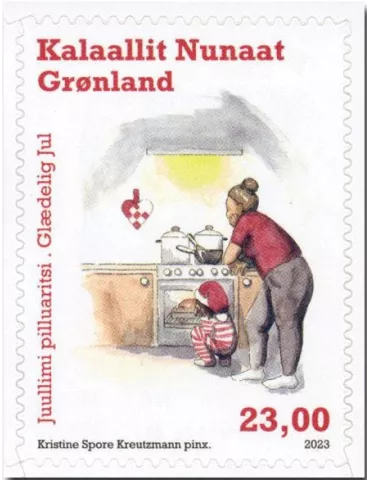 n° 939/940 - Timbre GROENLAND Poste 2