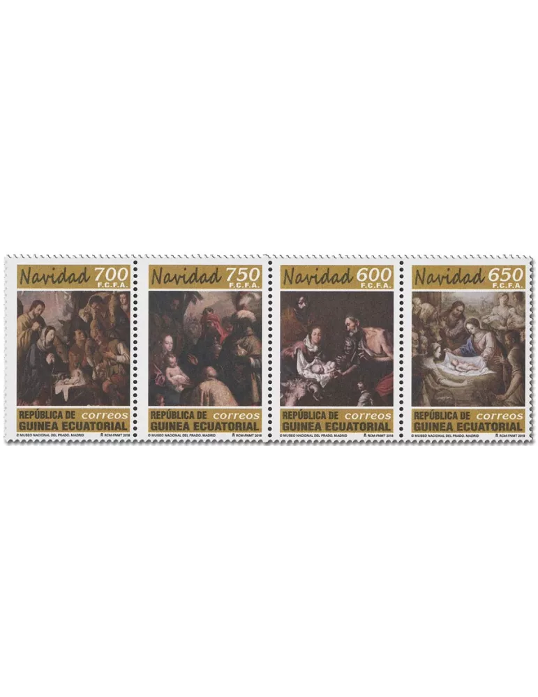 n° 679/682 - Timbre GUINEE-EQUATORIALE Poste