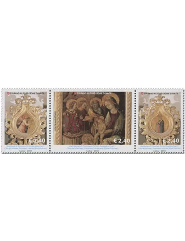 n° 1471/1473 - Timbre ORDRE de MALTE Poste
