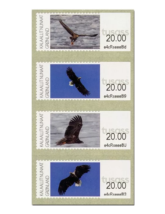 n° 49/52 - Timbre GROENLAND Timbres de distributeurs