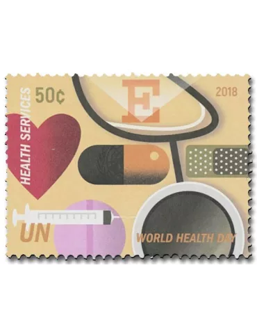 n° 1600/1601 - Timbre ONU NEW YORK Poste