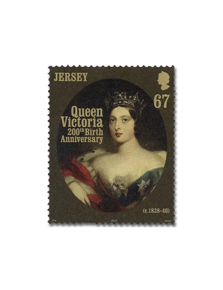 n° 2394/2399 - Timbre JERSEY Poste