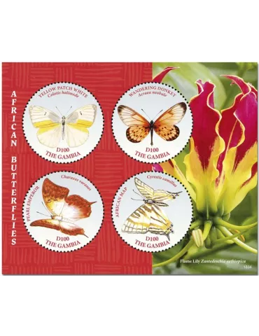n° 5924/5927 - Timbre GAMBIE Poste