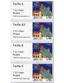 n° 155 - Timbre ESPAGNE Timbres de distributeurs