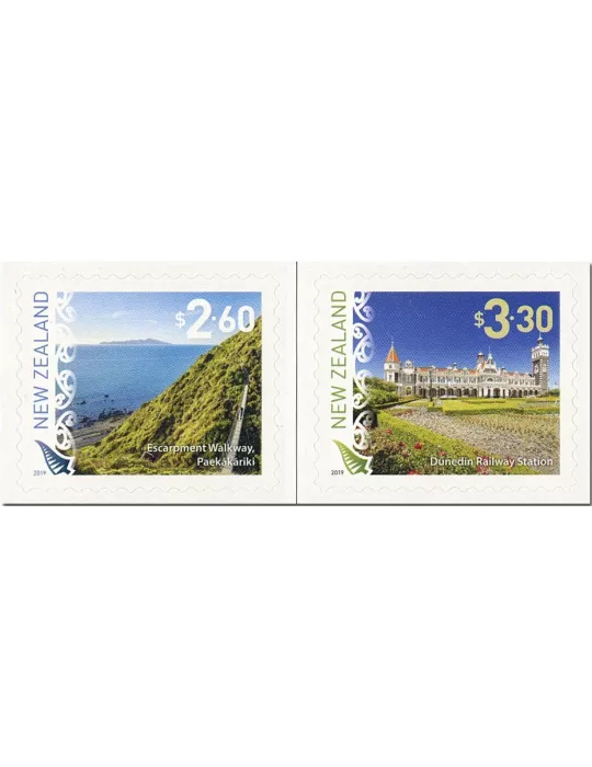 n° 3501/3502 - Timbre NOUVELLE-ZELANDE Poste