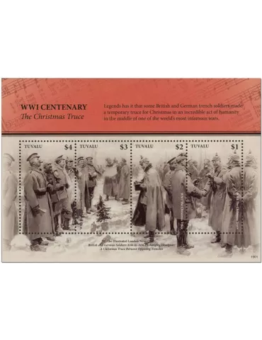 n° 2083/2086 - Timbre TUVALU Poste