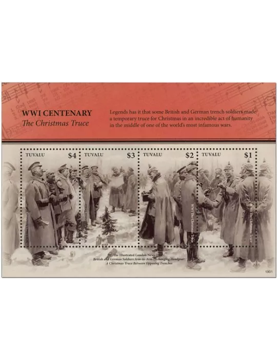 n° 2083/2086 - Timbre TUVALU Poste