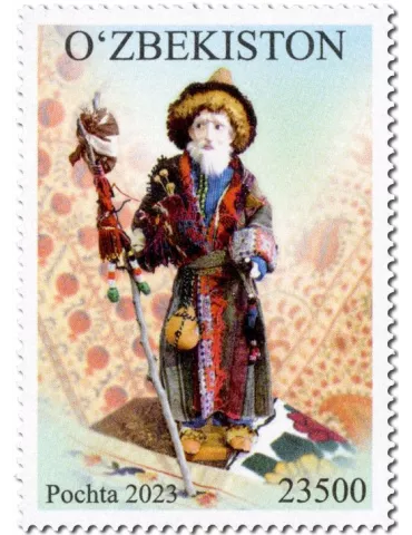 n° 1403/1406 - Timbre OUZBEKISTAN Poste 2
