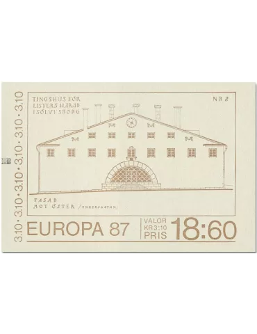 n° C1411 - Timbre SUEDE Carnets
