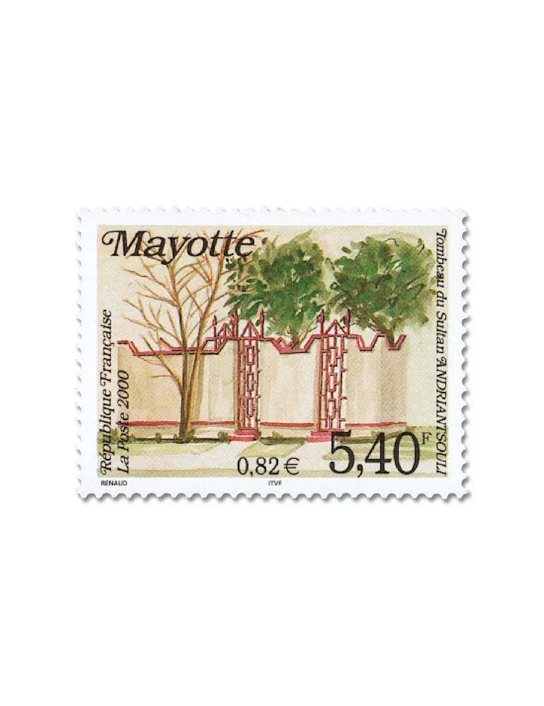 n° 87 -  Timbre Mayotte Poste