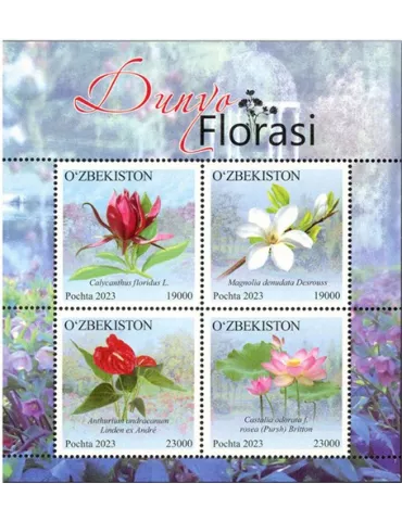 n° 1411/1414 - Timbre OUZBEKISTAN Poste