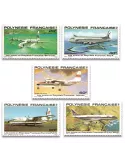 n° 148/152 -  Timbre Polynésie Poste aérienne