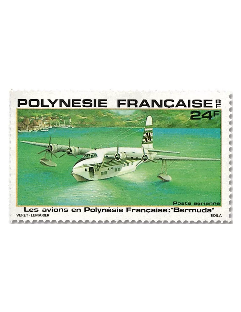 n° 148/152 -  Timbre Polynésie Poste aérienne
