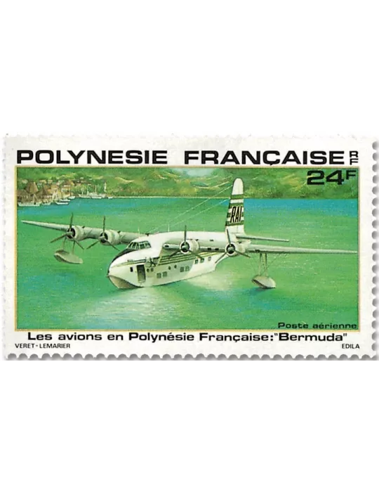 n° 148/152 -  Timbre Polynésie Poste aérienne