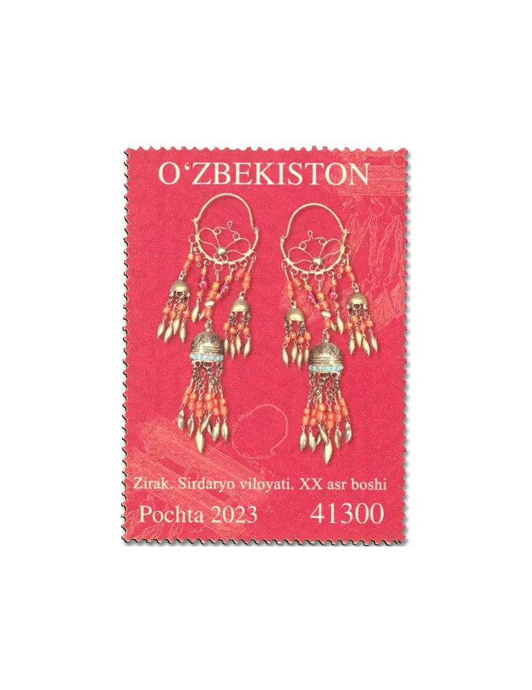 n° 1415/1418 - Timbre OUZBEKISTAN Poste