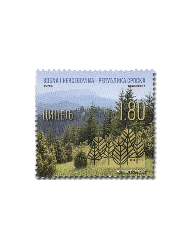 n° 719/720 - Timbre REPUBLIQUE SERBE (DE BOSNIE) Poste