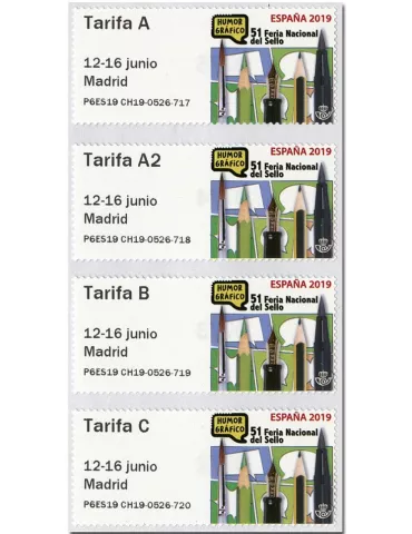 n° 157 - Timbre ESPAGNE Timbres de distributeurs