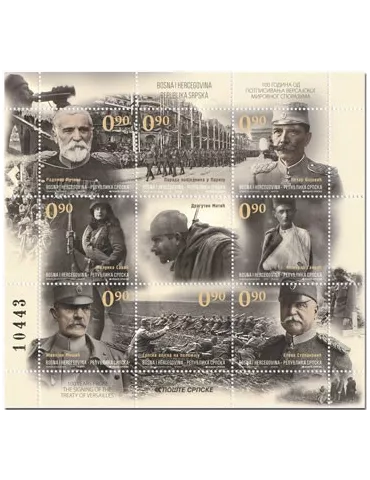 n° 721/728 - Timbre REPUBLIQUE SERBE (DE BOSNIE) Poste