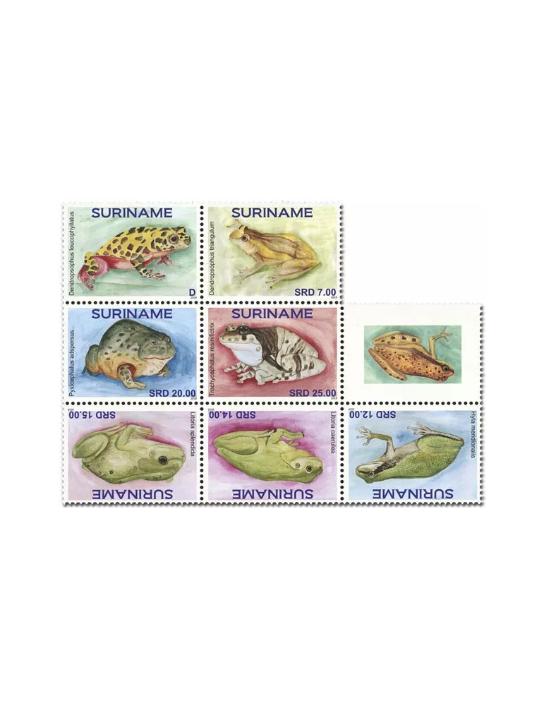 n° 2866/2872 - Timbre SURINAM Poste