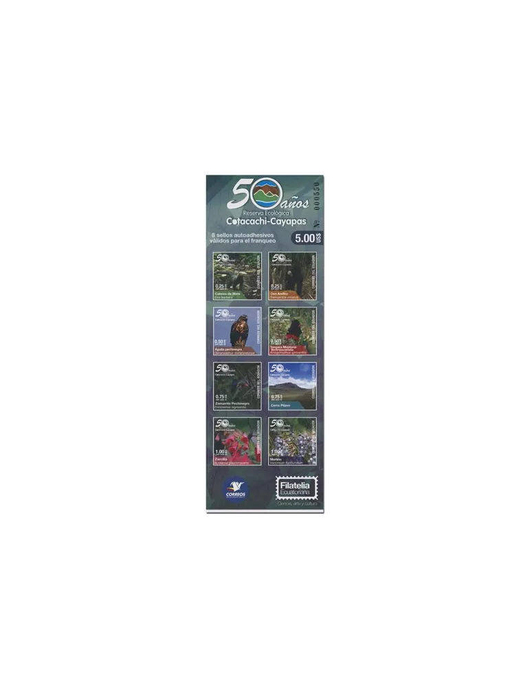 n° C2844 - Timbre EQUATEUR Carnets