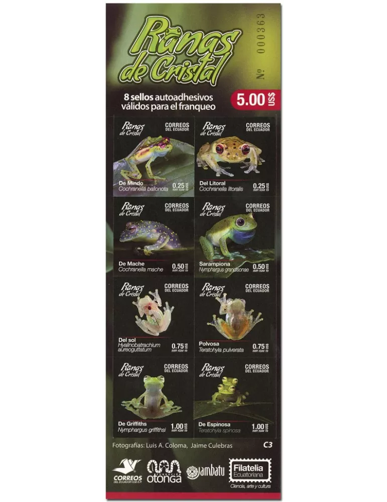 n° C2879, C2887 et C2895 - Timbre EQUATEUR Carnets